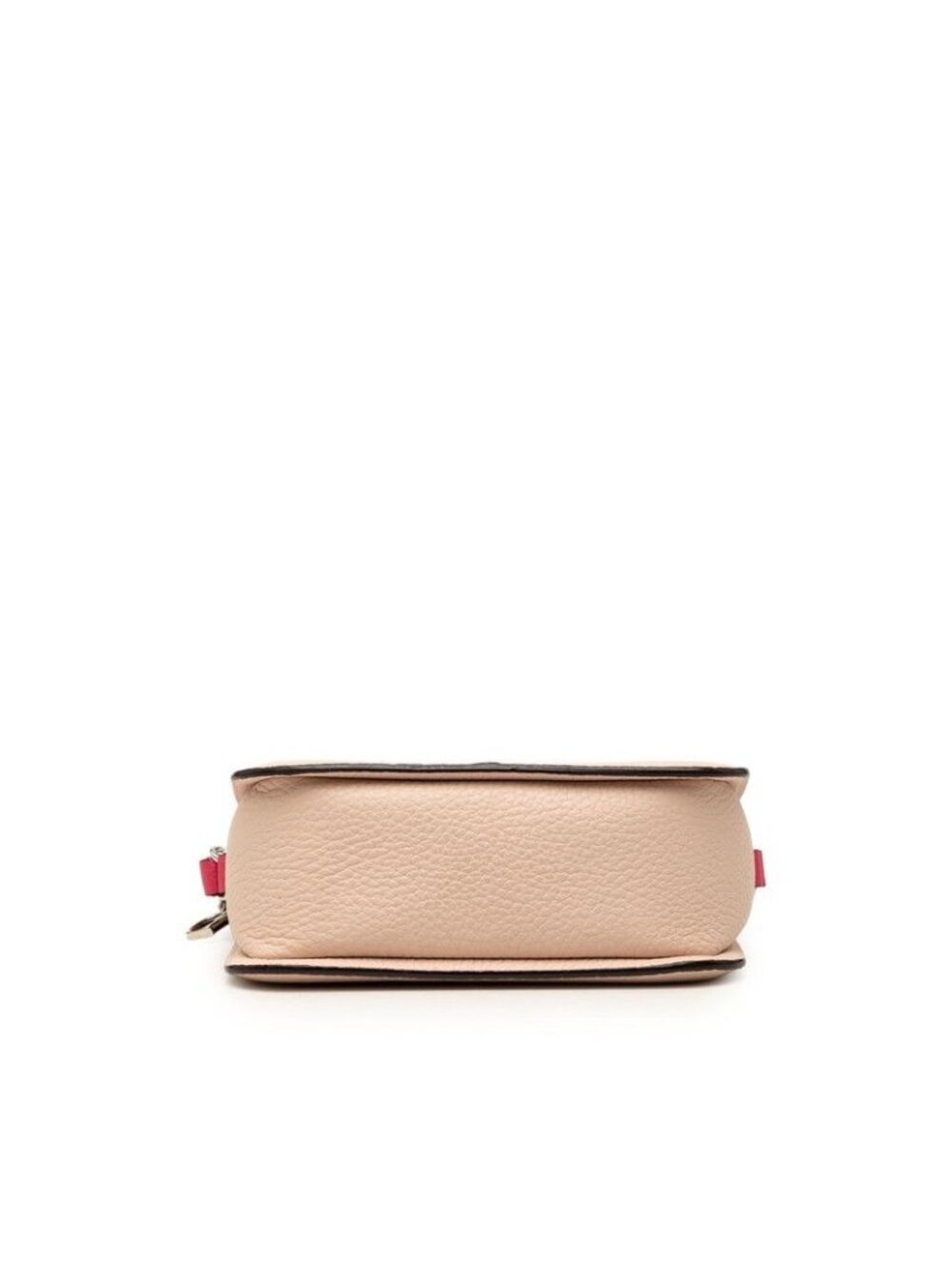 Diorissimo Promenade Envelope Crossbody Shoulder Bag Beige Pink Leather - Picture 3 of 6